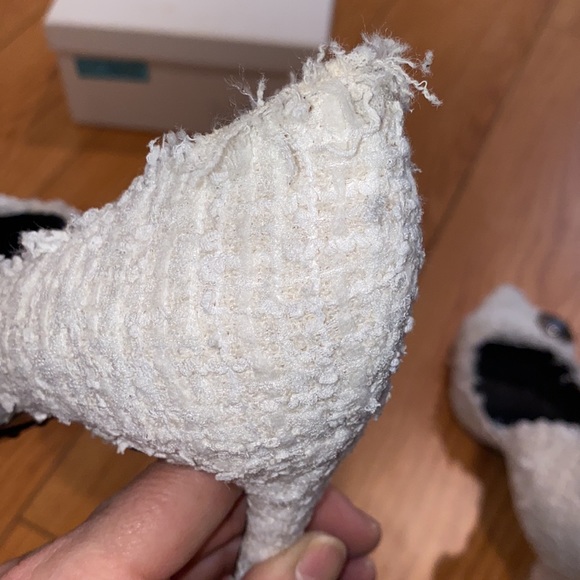 💥SOLD!💥 BALMAIN JULIE D’ORSAY TWEED HEELS - Picture 15 of 16